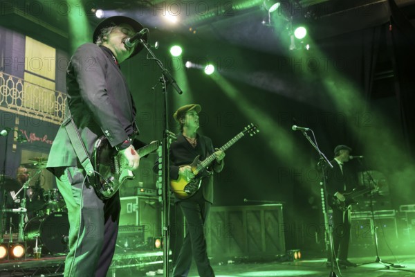 Pete Doherty and Carl Barât, singer of The Libertines live on European Tour 2025 at the Columbiahalle in Berlin on 05/02/2025