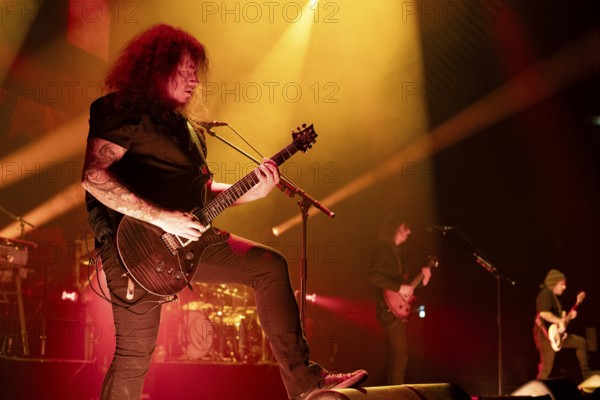 Fredrik Åkesson from Opeth live on THE LAST WILL AND TESTAMENT - EUROPEAN TOUR at Tempodrom Berlin on 18/02/2025