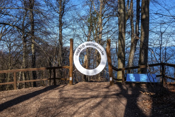Königsstuhl National Park Centre with the newly built Skywalk and the museum, Rügen, Mecklenburg-Western Pomerania, Germany, Europe