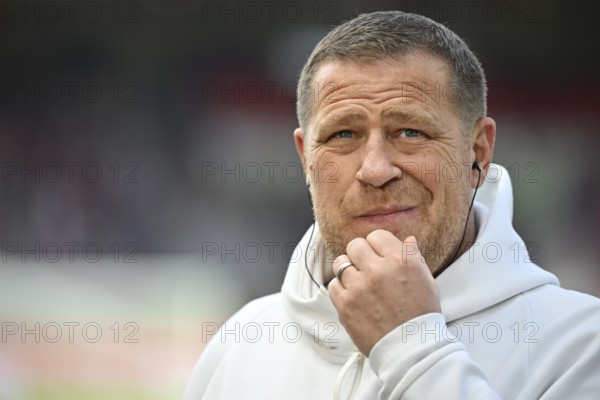 Sports Director Max Eberl FC Bayern Munich FCB Portrait pensive Voith-Arena, Heidenheim, Baden-Württemberg, Germany, Europe