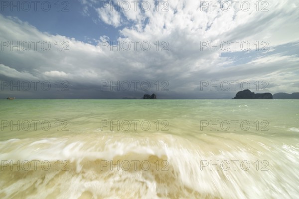 On the beach of Koh Ngai Island, Andaman Sea, Satun Province, Southern Thailand, Thailand, Asia