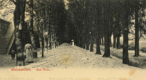 Historical postcard, picture postcard, digitally enhanced reproduction of an original from around 1900, picture postcard