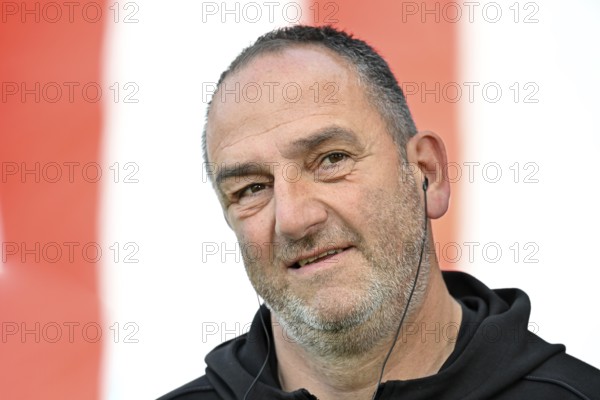 Coach Frank Schmidt 1. FC Heidenheim 1846 FCH Portrait Voith-Arena, Heidenheim, Baden-Württemberg, Germany, Europe