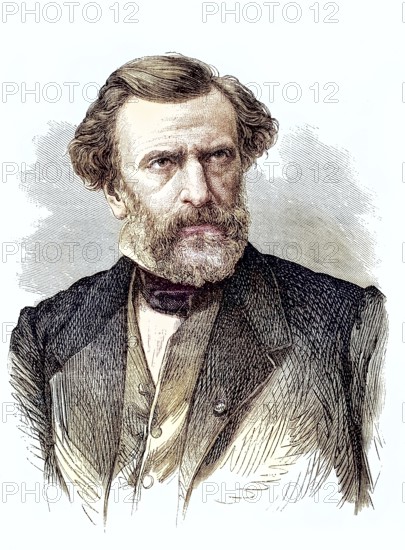 Charles Louis Ambroise Thomas (5 August 1811 - 12 February 1896) was a French composer, Historic, digitally restored reproduction of a 19th century original, exact original date not known