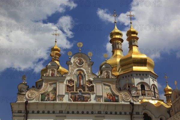 The Uspensky Cathedral, part of the monastery complex of the Kiev Cave Monastery, Holy Mary of the Assumption Monastery, Pecherskaya Lavra, Kiev, Ukraine, Europe