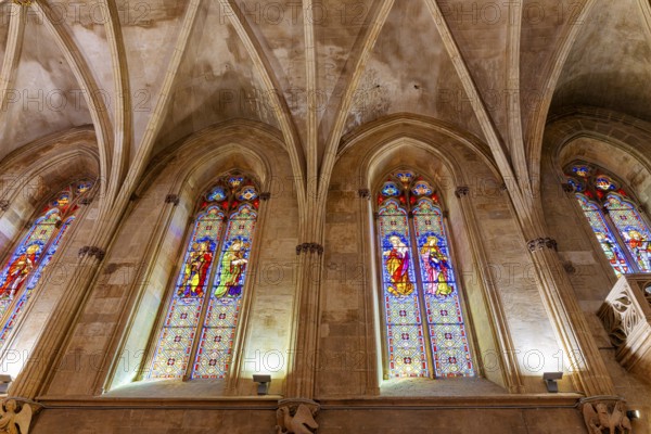 Interior design, Royal Palace Alumdaina, Palma de Majorca, Spain, Europe