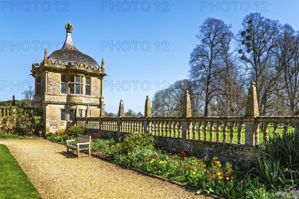 Montacute House and Garden, Montacute, Somerset, England, United Kingdom, Europe