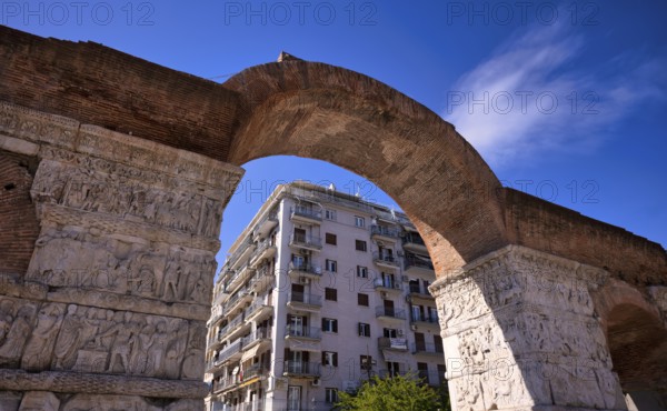Arch of Galerius, Arch of Galerius, Thessaloniki, Macedonia, Greece, Europe