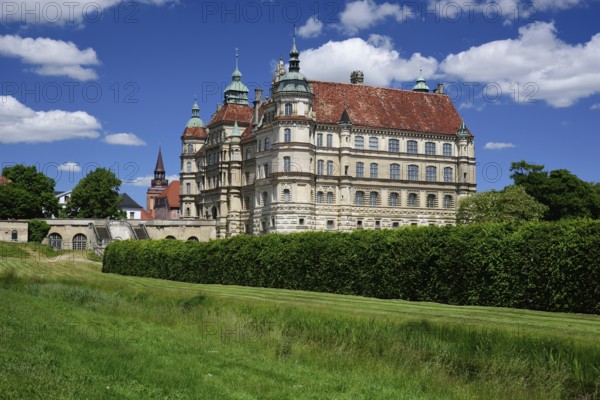 Europe, Germany, Mecklenburg-Western Pomerania, Güstrow, Güstrow Castle, built in the 16th century, Renaissance building, Güstrow, Mecklenburg-Western Pomerania, Germany, Europe