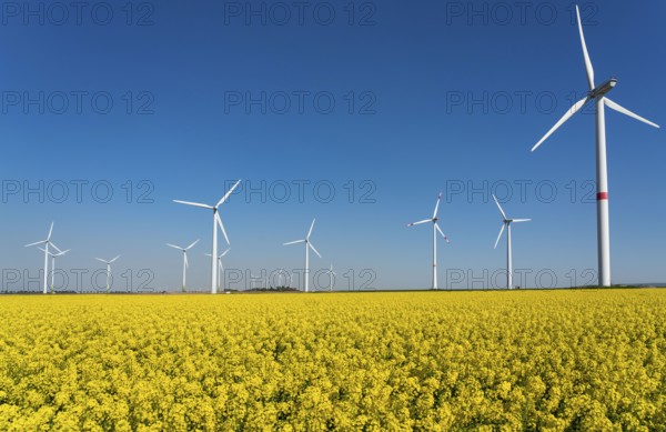 Wind power plants, wind farm, near Lövenich, belongs to the town of Erkelenz, district of Heinsberg, North Rhine-Westphalia, Germany, Europe