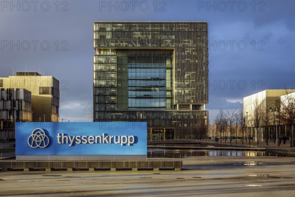 ThyssenKrupp Headquarters, Essen, Ruhr Area, North Rhine-Westphalia, Germany, Europe