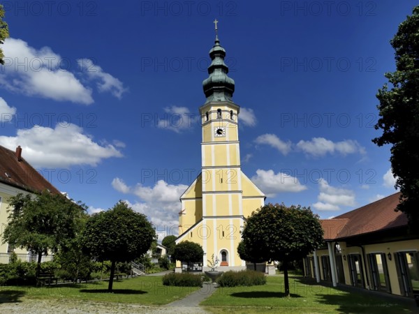 Pilgrimage Church of the Assumption of the Virgin Mary in Sammarei, Passau district, Lower Bavaria, Bavaria, Germany, Europe