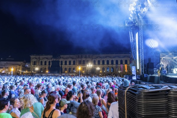 Dresden City Festival in the Old Town, Dresden City Festival, Dresden, Saxony, Germany, Europe