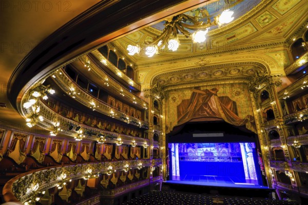 Buenos Aires, Argentina, The Teatro Colón (Spanish for Columbus Theatre, also known as the Colon Theatre) is the most famous theatre in Buenos Aires and is considered the most important opera house in Latin America, South America