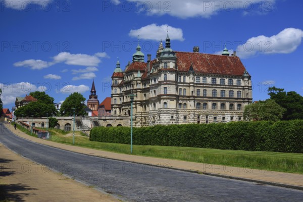 Europe, Germany, Mecklenburg-Western Pomerania, Güstrow, Güstrow Castle, built in the 16th century, Renaissance building, Güstrow, Mecklenburg-Western Pomerania, Germany, Europe