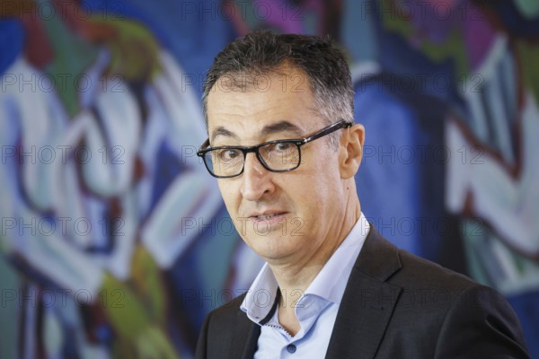 Cem Özdemir (Alliance 90/The Greens), Federal Minister for Agriculture and Food, pictured during a cabinet meeting at the Federal Chancellery. Berlin, 19.06.2024