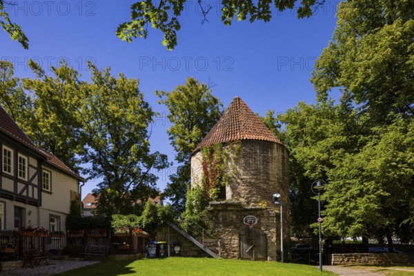 Pouring tower, Bad Langensalza, Thuringia, Germany, Europe