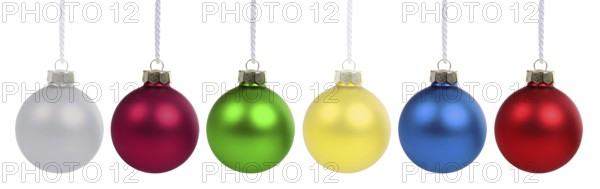 Christmas baubles Christmas decoration baubles ball cut-outs in Stuttgart, Germany, Europe