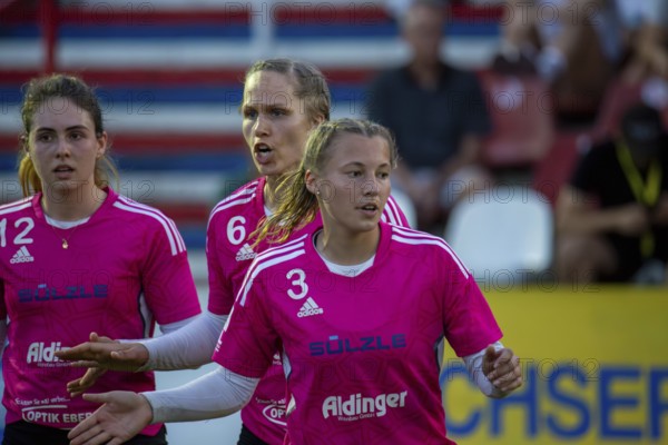 Fistball (Women) : TSV Dennach against TV Jahn Schneverdingen (IFA 2024 Fistball World Tour Finals Mannheim, Final)