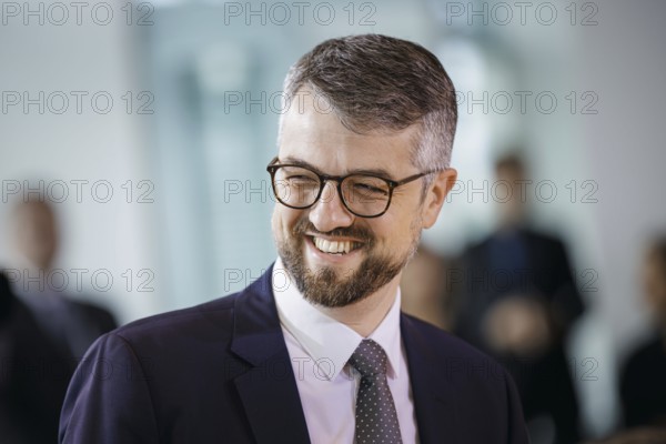 Wolf Heinrich Reuter, State Secretary in the Federal Ministry of Finance, pictured at the start of a cabinet meeting in the Federal Chancellery. Berlin, 17 July 2024