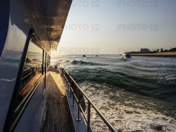 Dubai Marina and Harbour, Skyline Architecture and Marina, United Arab Emirates, Asia