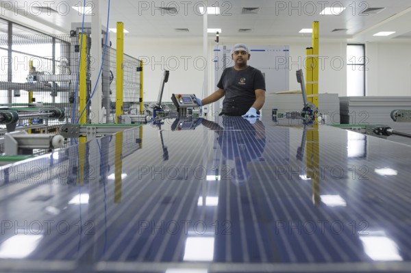 Production of solar systems for research purposes at the Pandit Deendayal Energy University (PDEU) in Gujarat, India, 15/09/2024, Asia