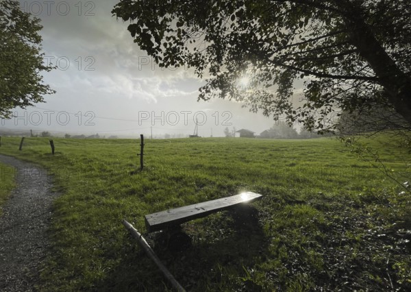 Thunderstorm in Murnau, 27/09/2024