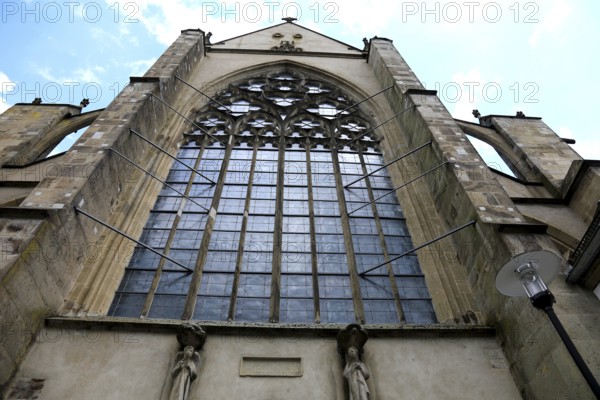Altenberg Cathedral, Bergischer Dom, former monastery church of Altenberg Abbey, built by the Cistercians in 1133, Rheinisch-Bergischer Kreis, administrative district of Cologne, North Rhine-Westphalia, Germany, Europe