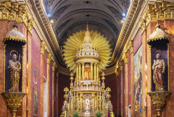 Central cathedral in Salta Plaza of 9 of July