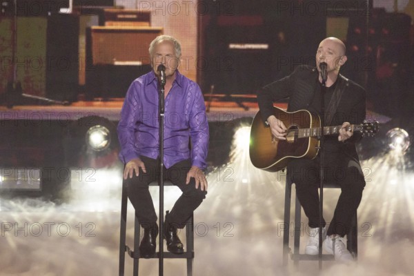 Uwe Ochsenknecht at the Beatrice Egli show in the Berlin Adlershof studio on 8 April 2025, to be broadcast on Easter Saturday, 19 April 2025, 8:15 p.m., on Ersten