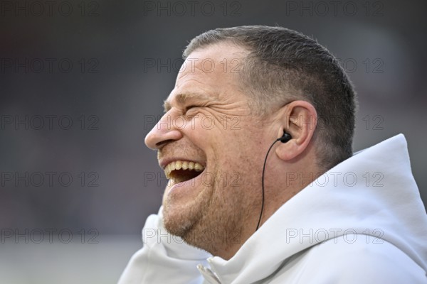 Sports Director Max Eberl FC Bayern Munich FCB Portrait laughs heartily Voith-Arena, Heidenheim, Baden-Württemberg, Germany, Europe