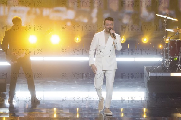 Giovanni Zarella at the Beatrice Egli Show in Studio Berlin Adlershof on 08.04.2025. The broadcast will take place on Easter Saturday, 19 April 2025, 20:15, on Ersten