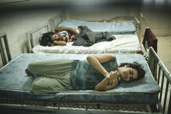 Patients in a psychiatric clinic, Lidice neighbourhood, Caracas, Venezuela, South America