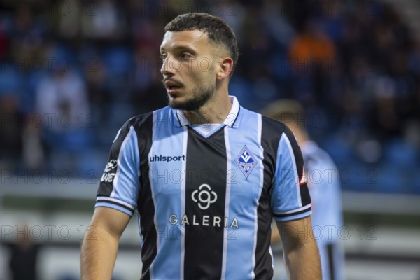 Football 3rd League, Season 2024/25, Matchday 32: Waldhof Mannheim vs SpVgg Unterhaching***Arianit Ferati (19, Mannheim)