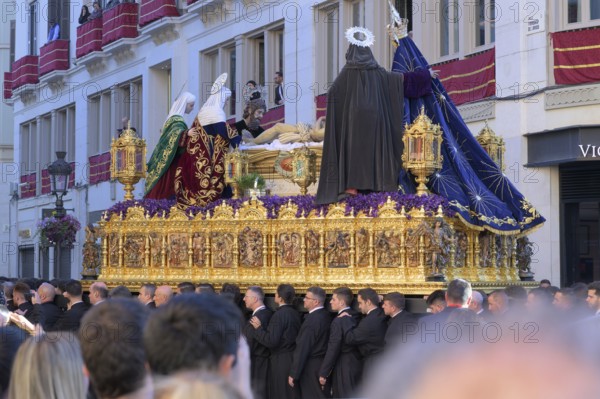 Good Friday procession, Trono, processional altar, Malaga, Spain, Europe