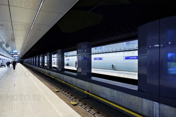 Interior view of the central station of the capital, Amsterdam Centraal, Amsterdam, Province of North Holland, Netherlands