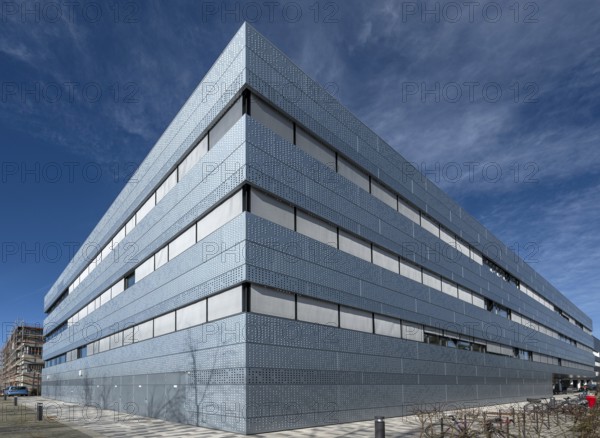 Modern office building in a new development area, Erlangen, Middle Franconia, Bavaria, Germany, Europe