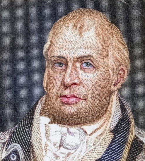 William Heath, 1737 to 1814, American farmer, soldier, political leader and Major General of the Continental Army during the American War of Independence, digitally restored reproduction from a 19th century original, Record date not stated