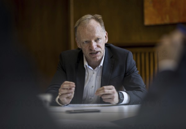 Clemens Fuest, President of ifo, Institute for Economic Research, recorded during an interview