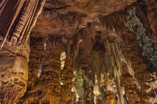 St. Michael's Cave, limestone cave in the Upper Rock Nature Reserve, Gibraltar, Europe