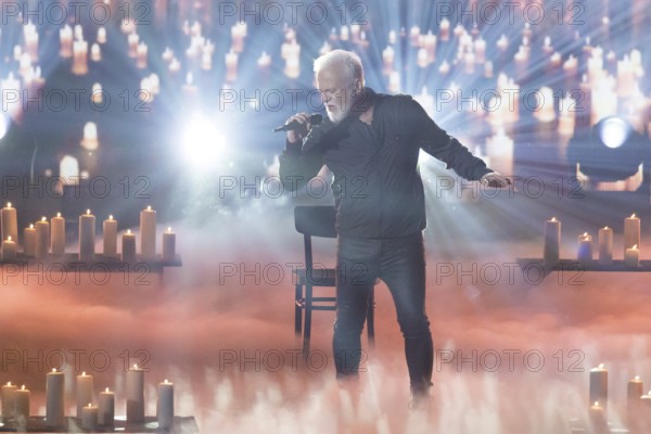 Nino de Angelo at the Beatrice Egli Show in Studio Berlin Adlershof on 08.04.2025. The broadcast will take place on Easter Saturday, 19 April 2025, 8:15 pm, on Ersten