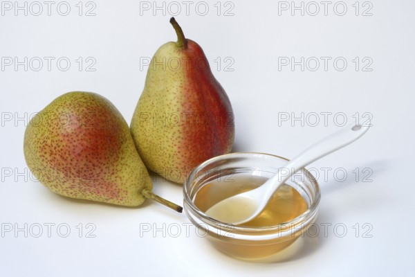 Pear jelly in peel and pears