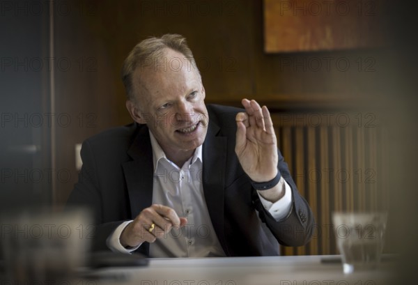 Clemens Fuest, President of ifo, Institute for Economic Research, recorded during an interview