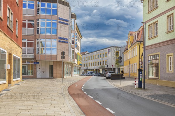 Zehntstraße in Schweinfurt, Germany, Europe
