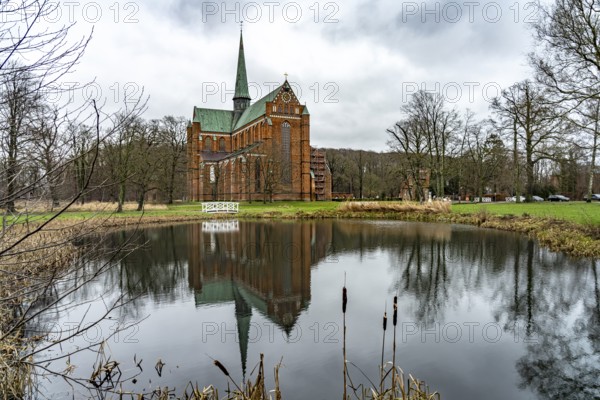 The Doberan Minster in Bad Doberan, Mecklenburg-Western Pomerania, Germany, Europe