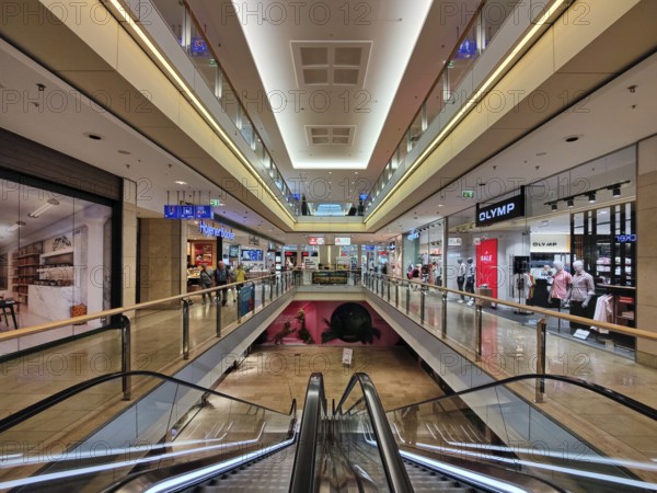 Interior view of the Stadt-Galerie, Hamelin, Lower Saxony, Germany, Europe