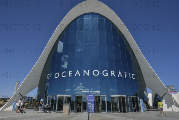 L'Oceanogràfic, Oceanarium, Ozeaneum, City of Arts and Sciences, Valencia, Spain, Europe