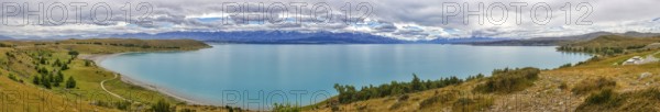 Pukaki-See, Panorama, Otago, Neuseeland