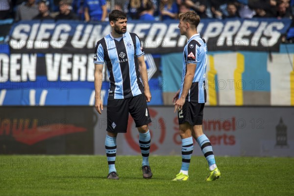 Football 3rd division, 2024/25 season, matchday 33: Waldhof Mannheim vs. 1860 Munich
