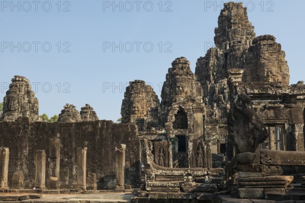 Bayon Temple, Angkor Wat, Angkor, UNESCO World Heritage Site, Siem Reap, Cambodia, Indochina, Southeast Asia, Asia
